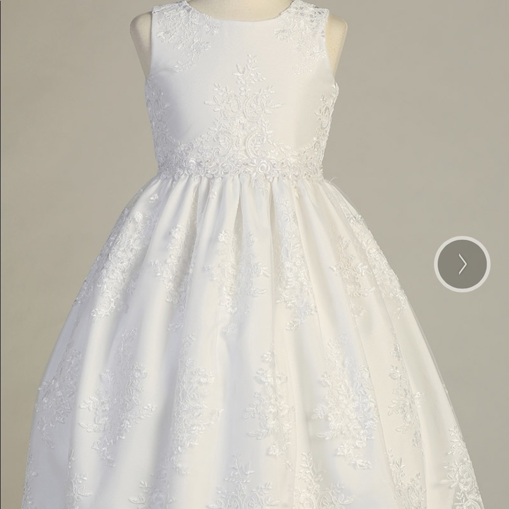 Swea Pea & Lilli Corded Embroidery Lace Tulle Dress